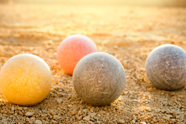 Jeu de boules ballen