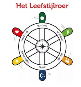 illustratie leefstijlroer